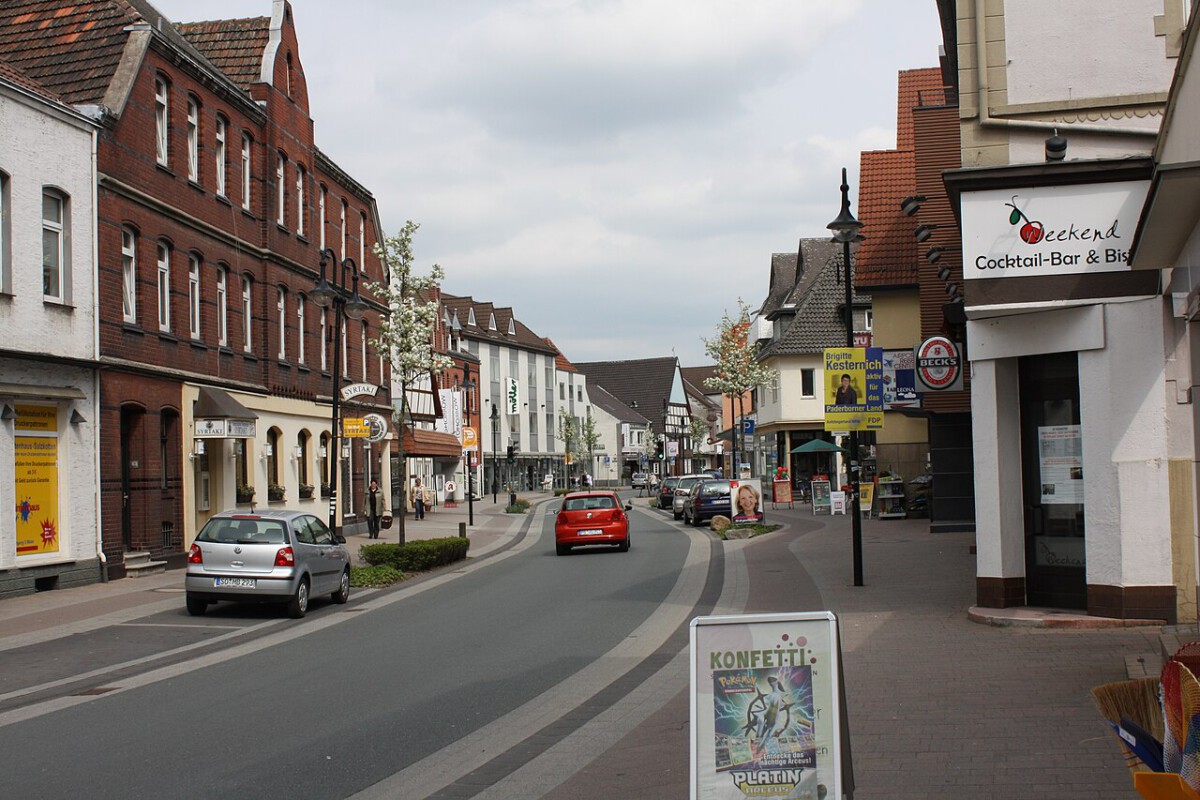 Straße in Salzkotten